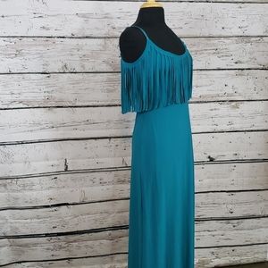 Stilletto's Fringe Top Maxi